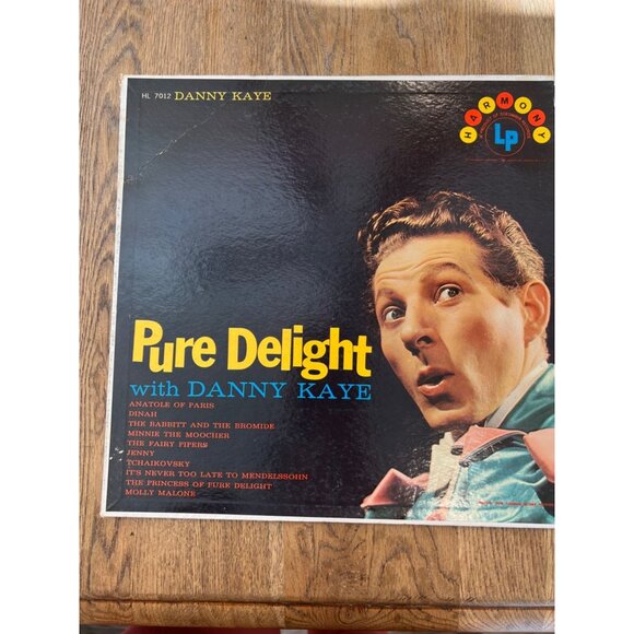 Danny Kaye Pure Delight Vinyl Record HL7012 Columbia Records 1950s Album - Picture 1 of 5